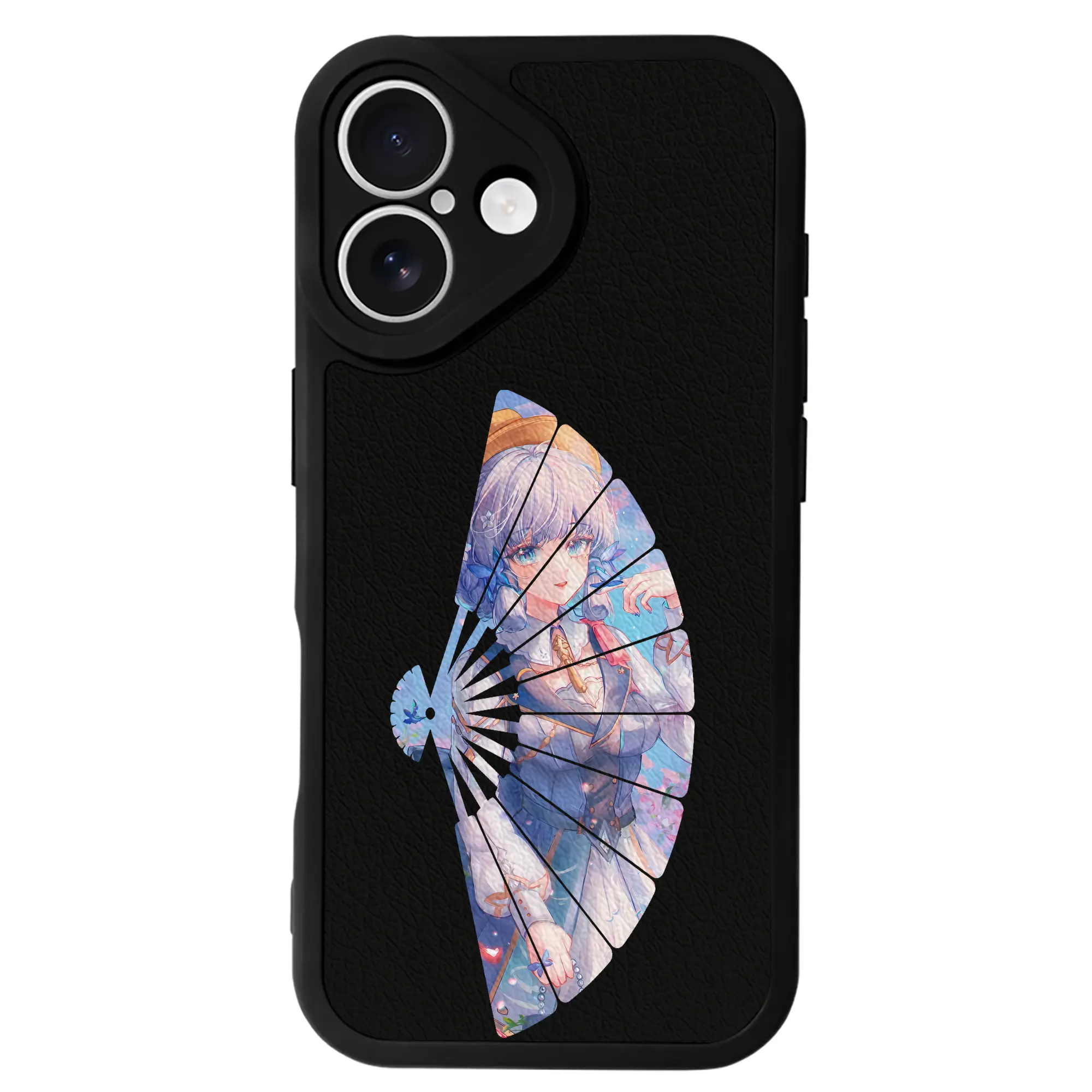 原 神 グッズ 神里綾華 - IPhone 16シリーズ対応 ・ シリコンスマホケース ・ レザー調 ・ 高精度フィット ・ 耐衝撃 ・ ワイヤレス充電対応 ・ 精密カット